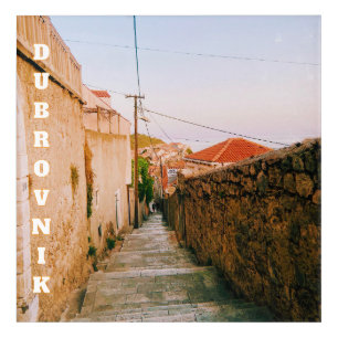 City of Dubrovnik, Dalmatia, Croatia Acrylic Print