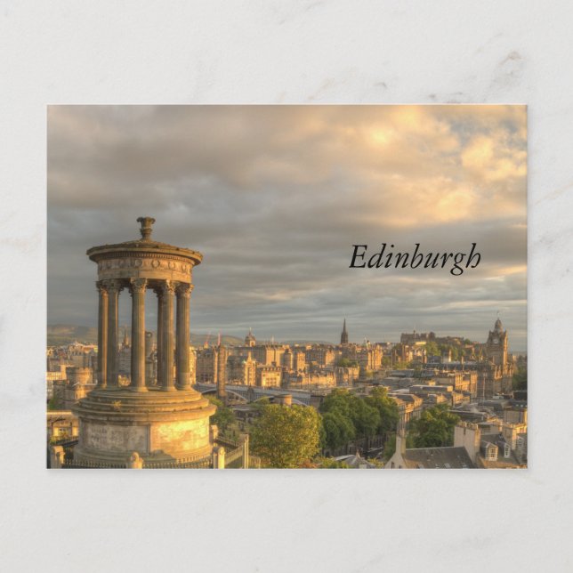 City of Edinburgh Postcard (Front)