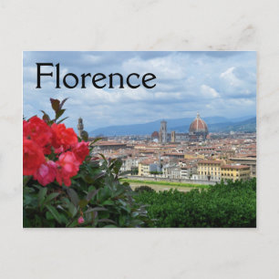 City of Florence, Italy Postcard
