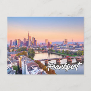 City Of Frankfurt, Germany Postcard