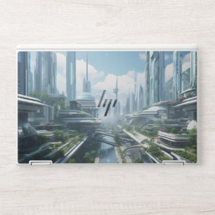 City of Future HP Laptop Skin