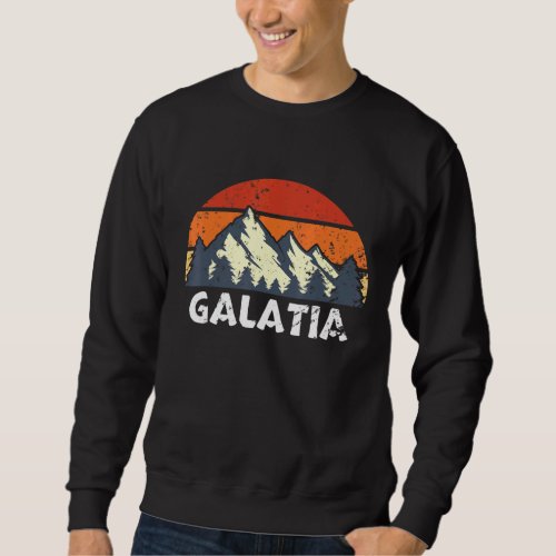 City Of Galatia Ancient Greece Ancient Greek City Sweatshirt