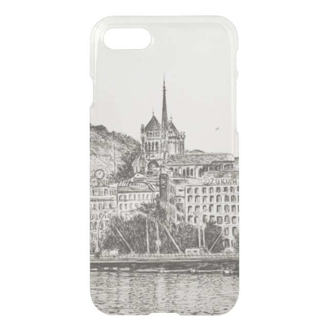 City of Geneva 2011 Uncommon iPhone Case (Back)