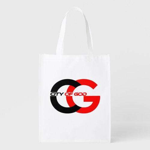 City of God Logo Grocery Bag 