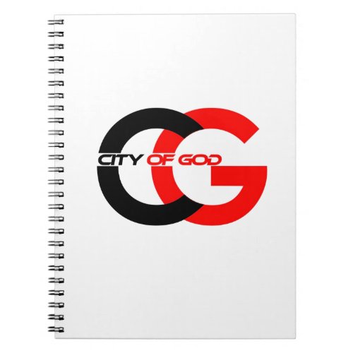 City of God Logo Spiral Notebook