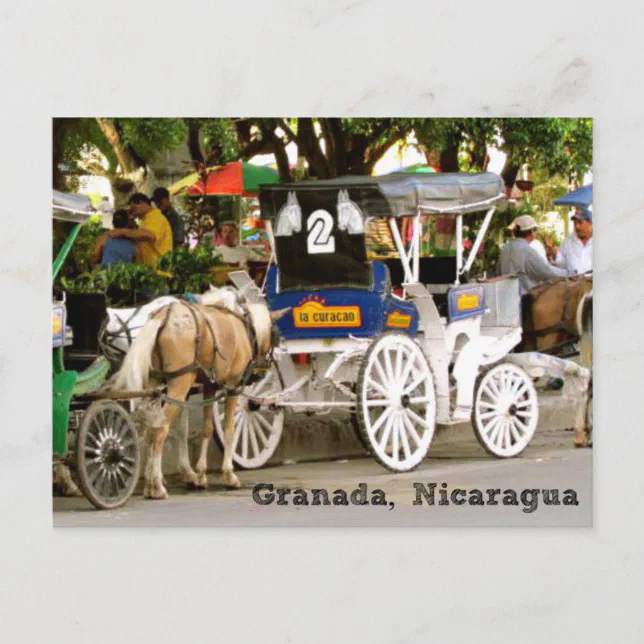 City of Granada, Nicaragua Postcard | Zazzle