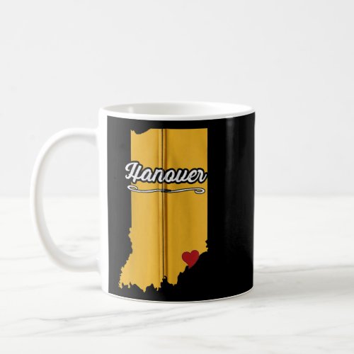 City Of Hanover Indiana Hoosier Merch  Zip  Coffee Mug