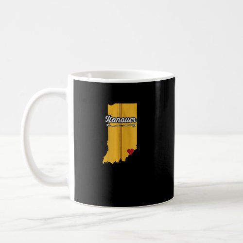 City Of Hanover Indiana Hoosier Merch  Zip  Coffee Mug