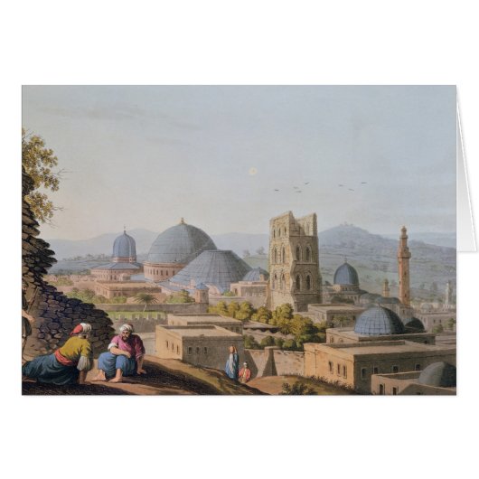 City of Jerusalem, 1812 Cards (Front Horizontal)