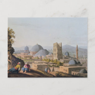 City of Jerusalem, 1812 Postcard