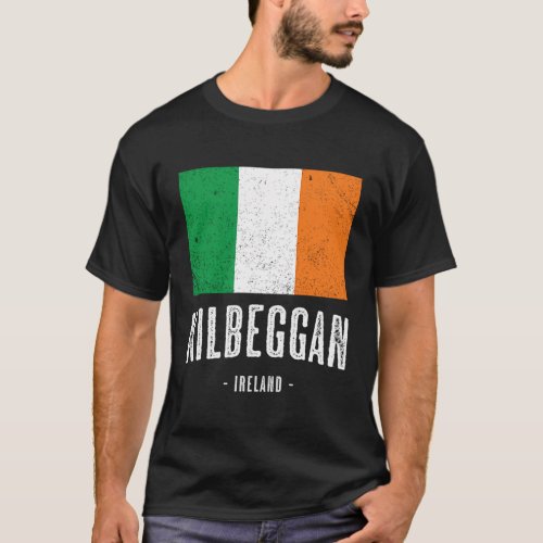 City Of Kilbeggan Ireland Irish Flag T_Shirt