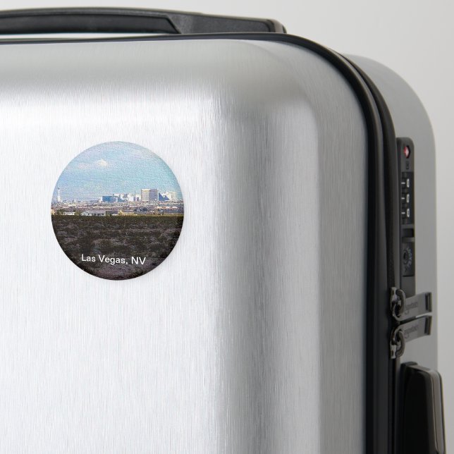 City of Las Vegas Magnet (In Situ (Luggage))