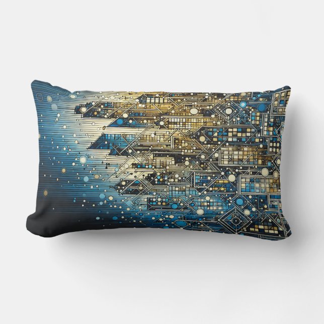 City of light  lumbar pillow (Front)