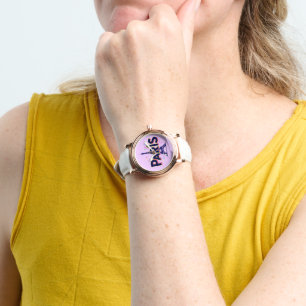 City of Lights: Bold Paris Typography Art Watch