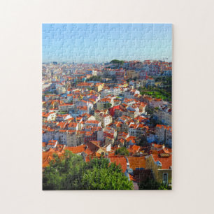 City of Lisbon in Portugal - Vertical Puzzle