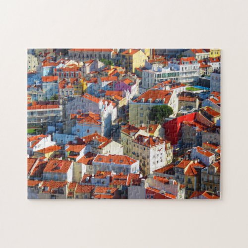 City of Lisbon Portugal Jigsaw Puzzle