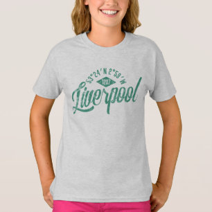 City of Liverpool Coordinates Tee Shirt