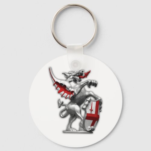 City of London Dragon Keychain