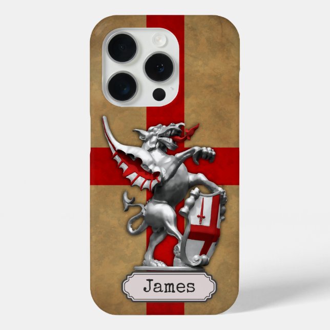 City of London Dragon Personalizable Case-Mate iPhone Case (Back)