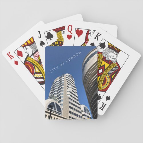 City of London England skyscrapers photography Playing Cards