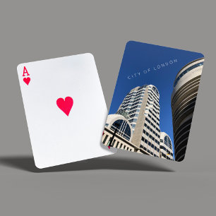 City of London England skyscrapers photography Poker Cards