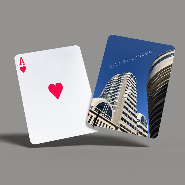 City of London England skyscrapers photography Poker Cards (Creator Uploaded)