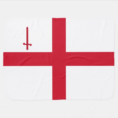 City of London England UK Capital City Baby Blanket