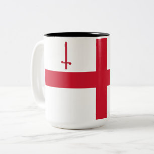 City of London (England) (UK Capital City) Two-Tone Coffee Mug