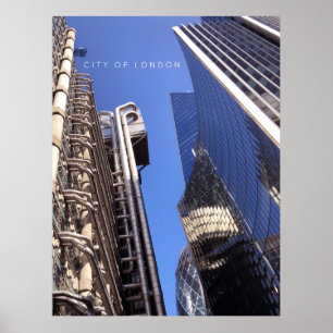 City of London Lloyd's building office wall decor