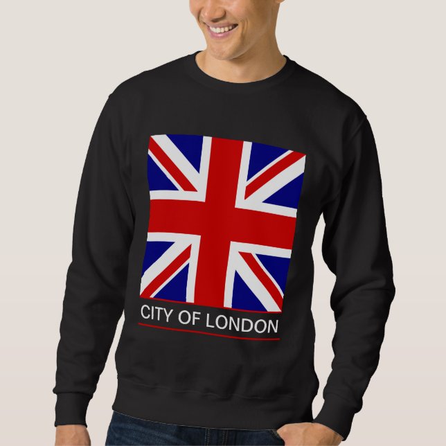 City of London - Union Jack Flag Sweatshirt (Front)