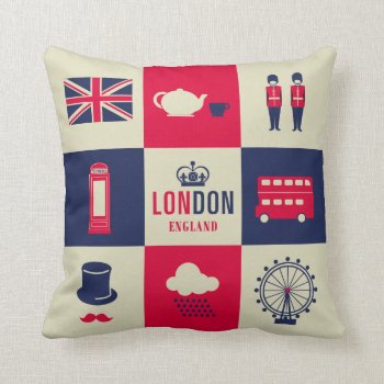City Of London United Kingdom England Throw Pillow by CustomizedCreationz at Zazzle