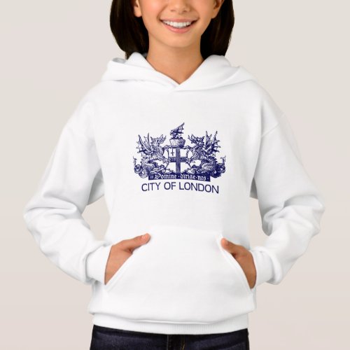 City of London Vintage Coat of Arms England UK Hoodie