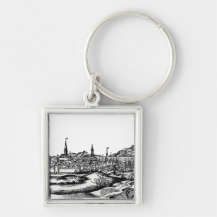 City of Lubeck in Northern Germany Keychain