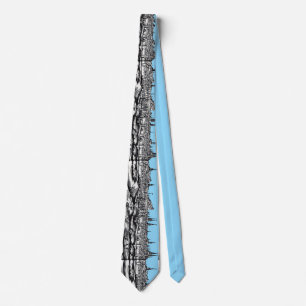 City of Lubeck Northern Germany Necktie