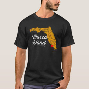 City of MARCO ISLAND FLORIDA Vacation Souvenir  Gr T-Shirt