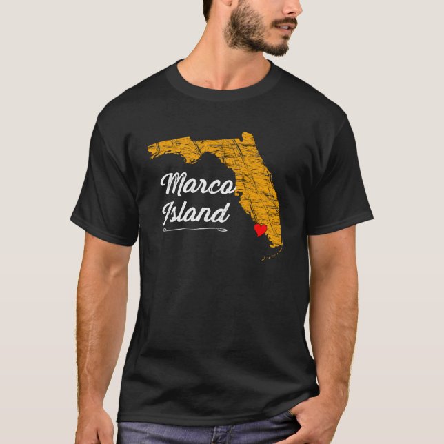 City of MARCO ISLAND FLORIDA Vacation Souvenir  Gr T-Shirt (Front)
