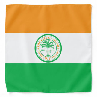 City of Miami (Florida) Flag Bandana