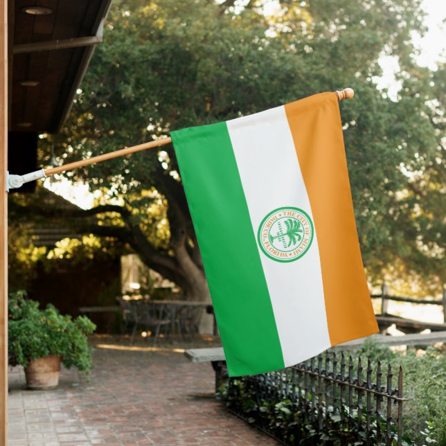 City of Miami (Florida) House Flag (In SItu)