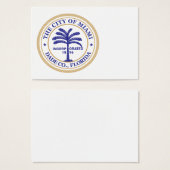 City of Miami seal (Front & Back)