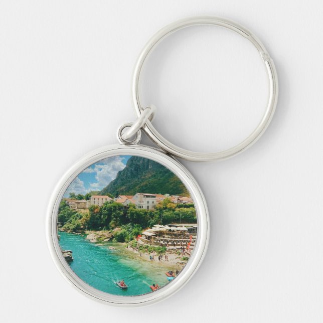 City of Mostar - Bosnia and Herzegovina Keychain (Front)