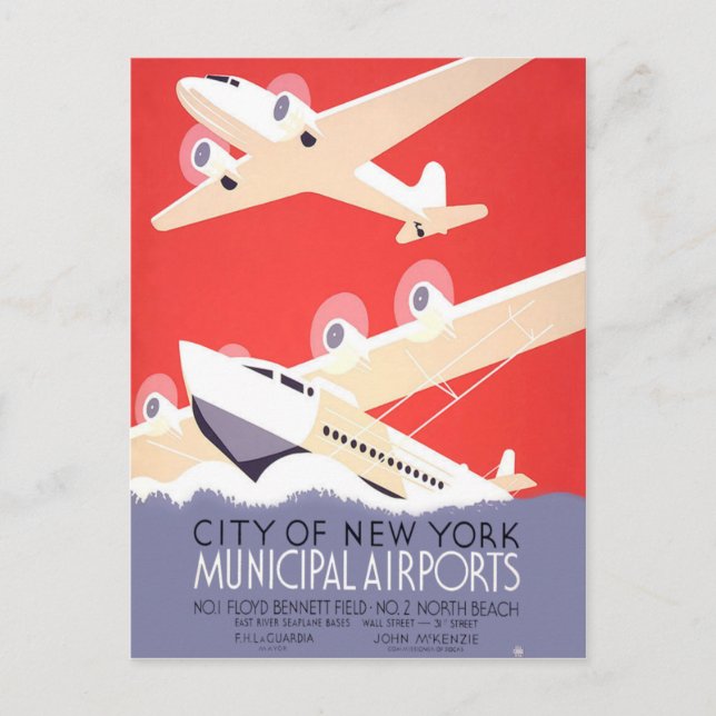 City of New York Postcard (Front)