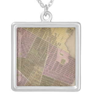 City of New York Silver Plated Necklace