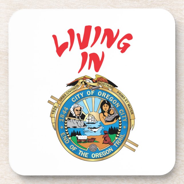 City of Oregon Beverage Coaster (Front)