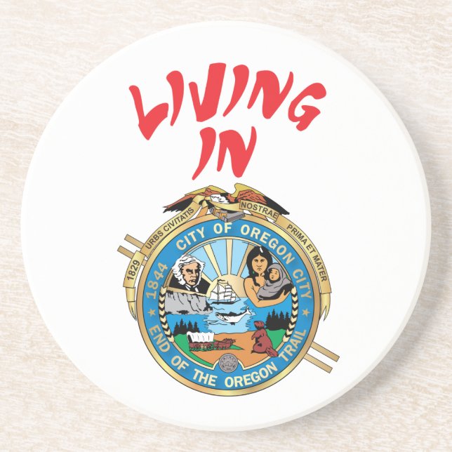 City of Oregon Coaster (Front)