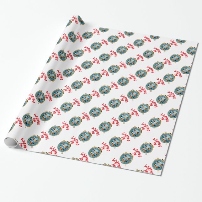 City of Oregon Wrapping Paper (Unrolled)