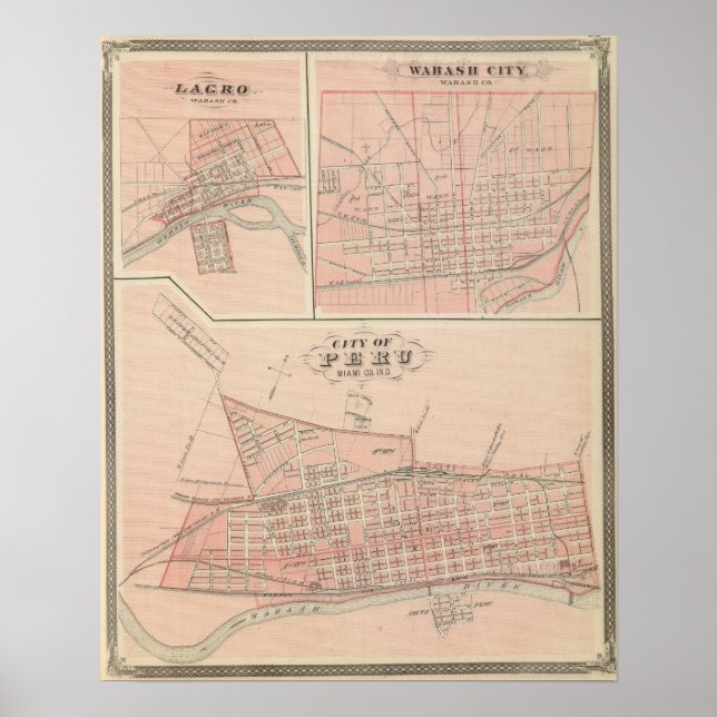 City of Peru, Miami Co Poster (Front)