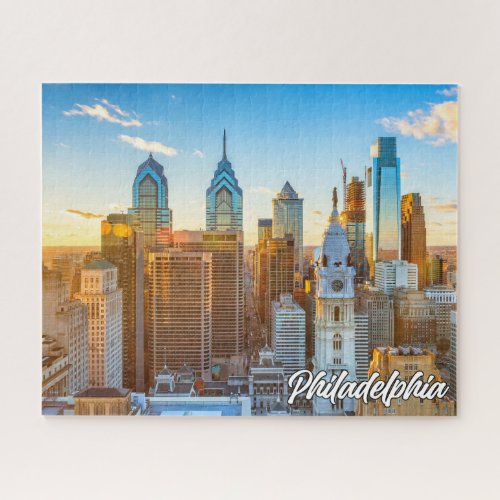 City Of Philadelphia Pennsylvania USA Jigsaw Puzzle