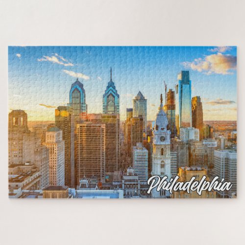 City Of Philadelphia Pennsylvania USA Jigsaw Puzzle