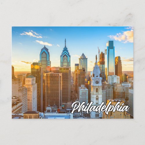 City Of Philadelphia Pennsylvania USA Postcard