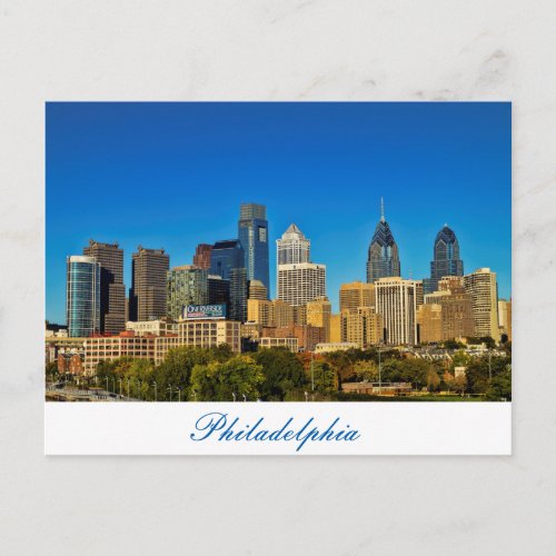 City of Philadelphia Postcard